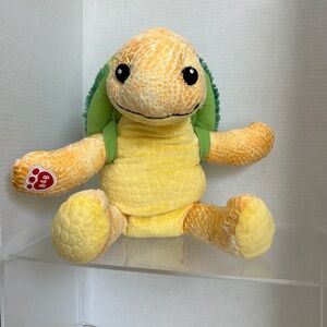 Build A Bear Yellow Sea Turtle Plush Green Shell Kidcore SoftGirl Aesthetic 17”